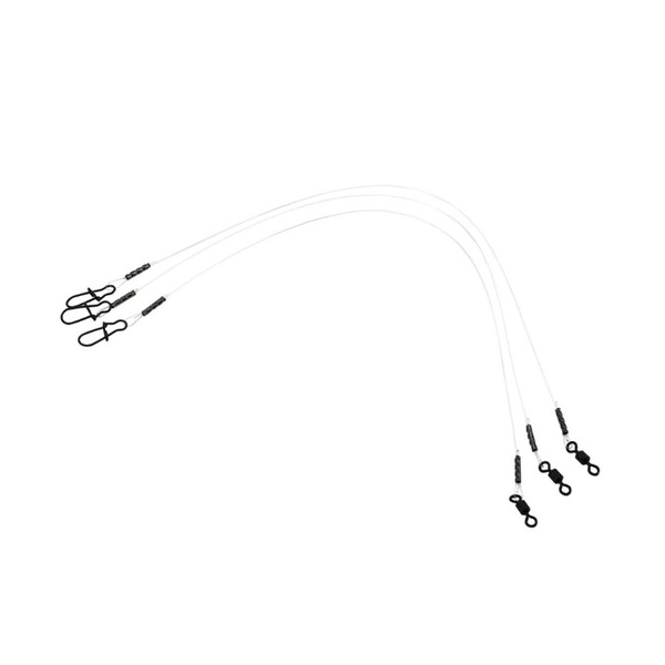 Поводок флюорокарбоновый Namazu d-0,50 мм, тест 12 кг (уп. 3 шт) L-20 см