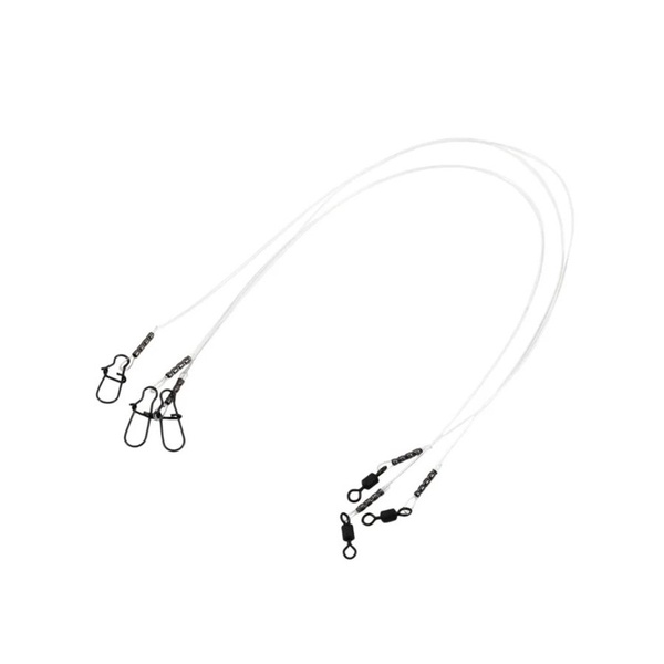 Поводок флюорокарбоновый Namazu d-0,50 мм, тест 12 кг (уп. 3 шт) L-25 см