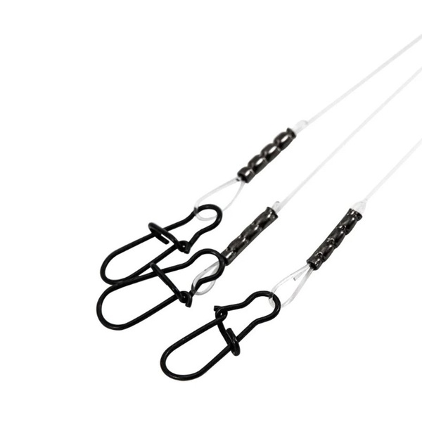 Поводок флюорокарбоновый Namazu d-0,50 мм, тест 12 кг (уп. 3 шт) L-25 см