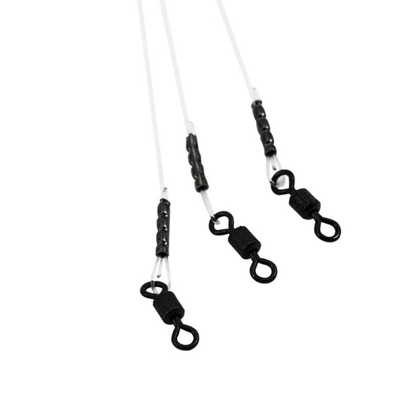 Поводок флюорокарбоновый Namazu d-0,50 мм, тест 12 кг (уп. 3 шт) L-25 см