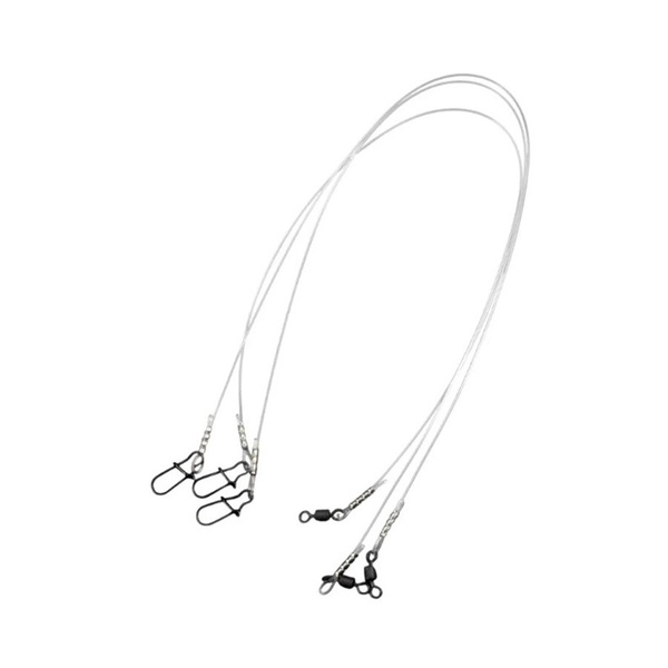 Поводок флюорокарбоновый Namazu d-0,50 мм, тест 12 кг (уп. 3 шт) L-30 см