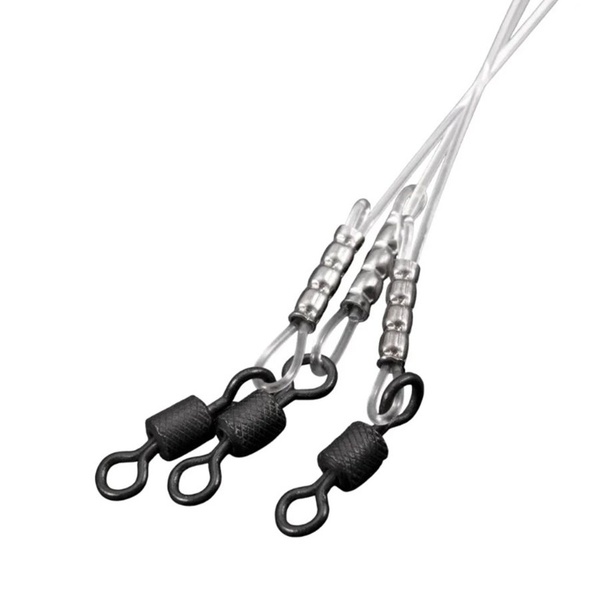 Поводок флюорокарбоновый Namazu d-0,50 мм, тест 12 кг (уп. 3 шт) L-30 см