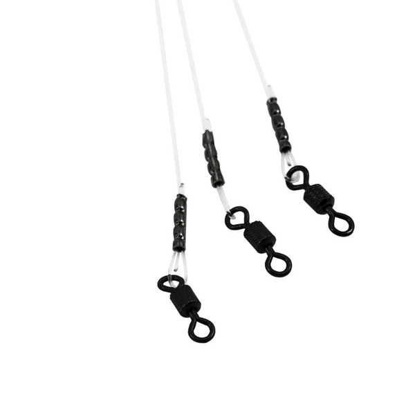 Поводок флюорокарбоновый Namazu d-0,60 мм, тест 18 кг (уп. 3 шт) L-20 см