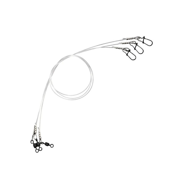 Поводок флюорокарбоновый Namazu d-0,60 мм, тест 18 кг (уп. 3 шт) L-30 см