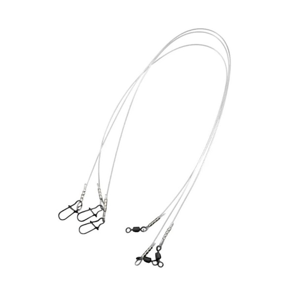 Поводок флюорокарбоновый Namazu d-0,60 мм, тест 18 кг (уп. 3 шт) L-30 см