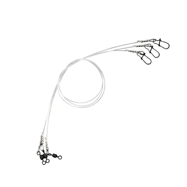 Поводок флюорокарбоновый Namazu d-0,70 мм, тест 24 кг (уп. 3 шт) L-30 см