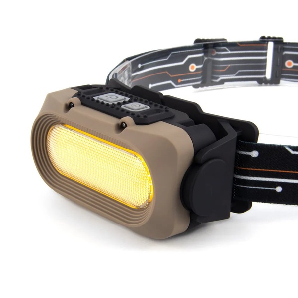Фонарь налобный Сибирский Следопыт Linkos (1 COB+6 LED SMD, аккум.1x1800mAh)