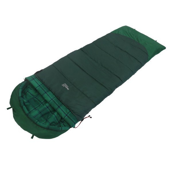 Спальный мешок-одеяло Altay Forest зеленый (ТинсулейН Термо) Helios (R)