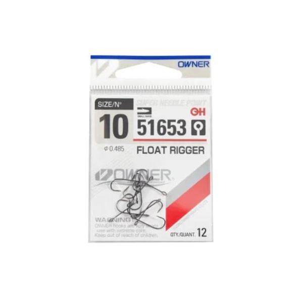 Крючок Owner Float Rigger MH-12 BC №10/12шт