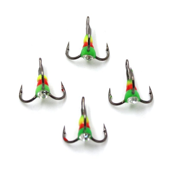 Крючок-тройник Namazu Светофор (5 шт) GRO, №18