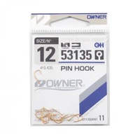 Крючок Owner Pin Hook gold №12 /11 шт