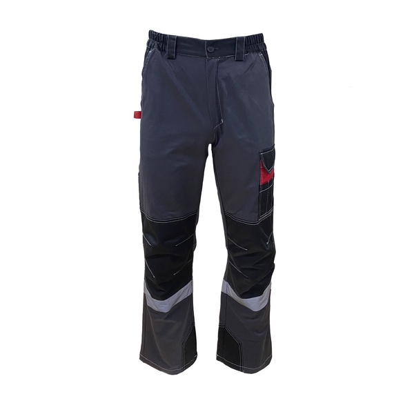 Костюм Эталон Формула Коттон серый/красный