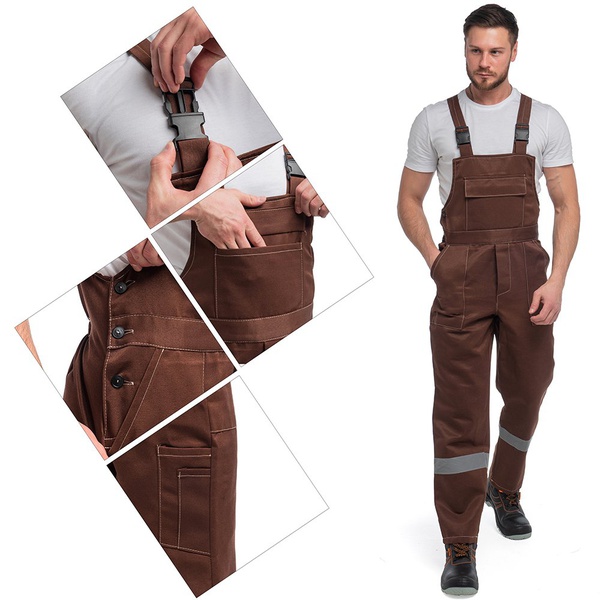 Костюм Эталон Оптимал с СОП коричневый