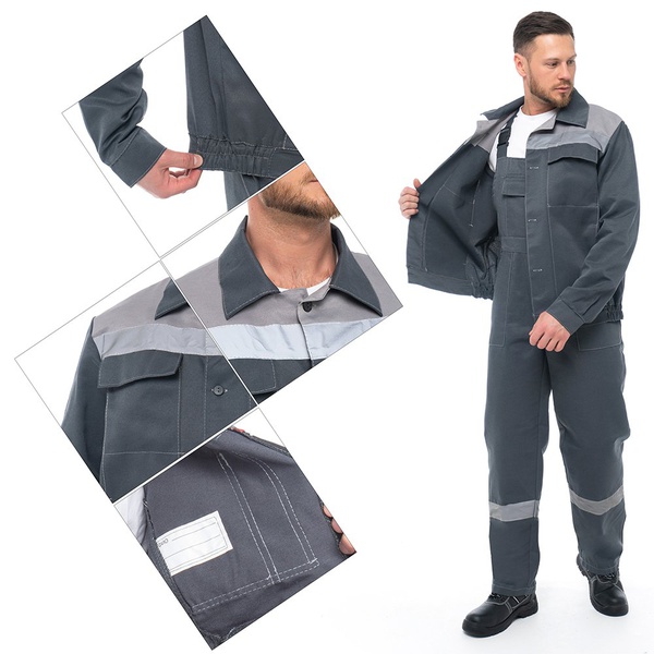 Костюм Эталон Оптимал с СОП серый