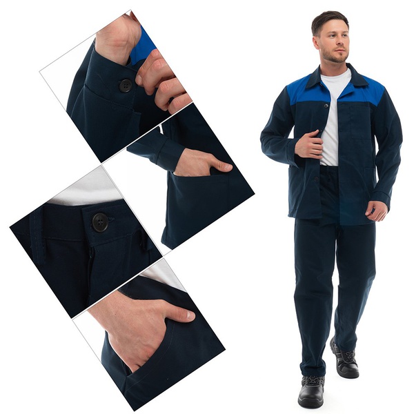 Костюм Эталон Специалист Лайт синий