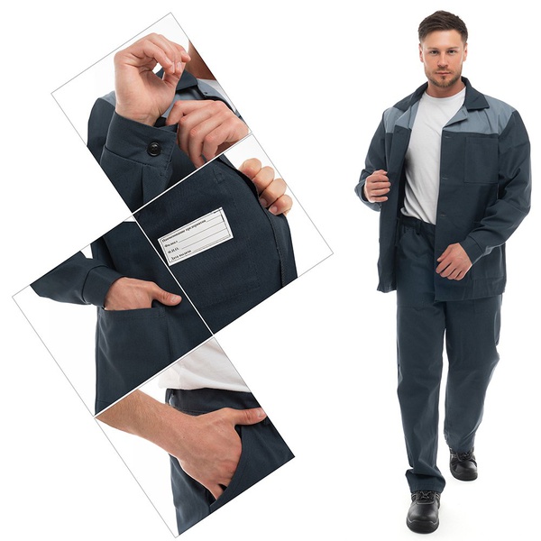 Костюм Эталон Специалист Лайт серый