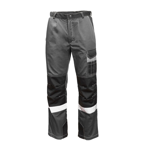 Костюм Эталон Формула Коттон серый/чёрный