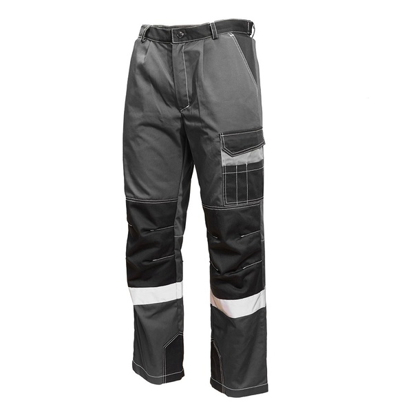 Костюм Эталон Формула Коттон серый/чёрный