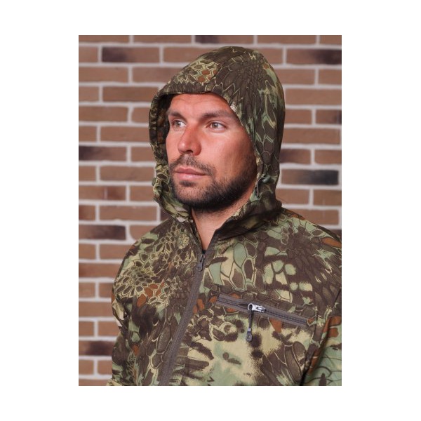 Костюм летний Taygerr Пионер Зеленый питон, тк. Тиси