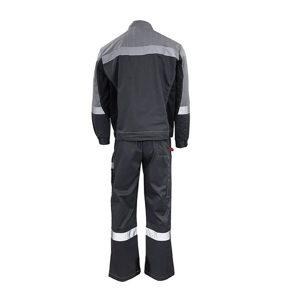 Костюм Эталон Формула Коттон ФП2 серый/чёрный