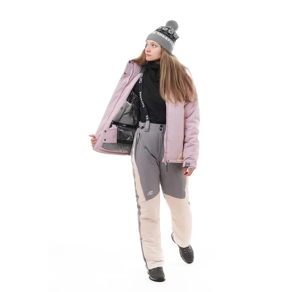Брюки женские Taygerr Горнолыжные (-20°С) кремовый