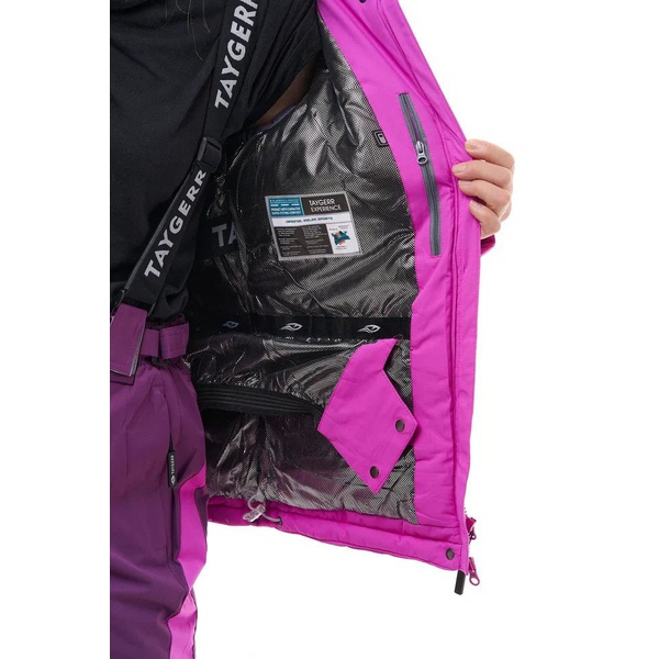 Куртка женская Taygerr Горнолыжная (-20°С) фуксия