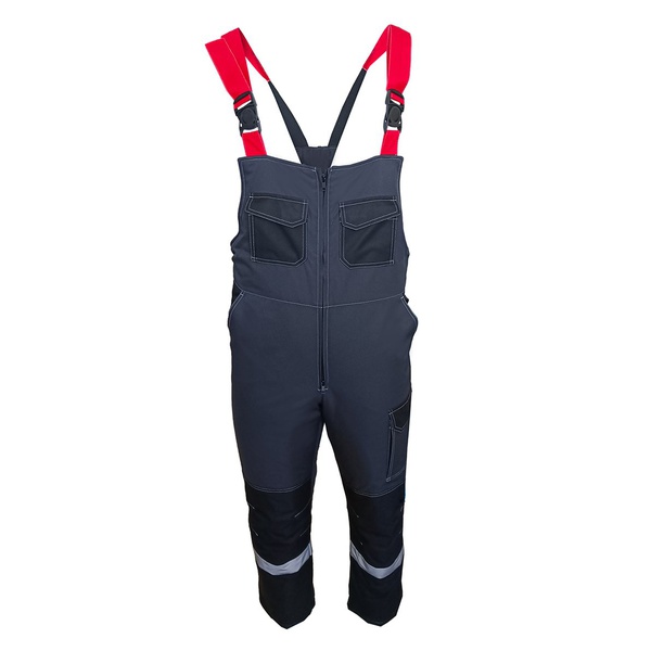 Костюм Эталон Юкон-Мембрана ЮП-2 тёмно-серый/чёрный/красный