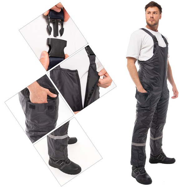 Костюм Эталон Балтика тёмно-серый/красный