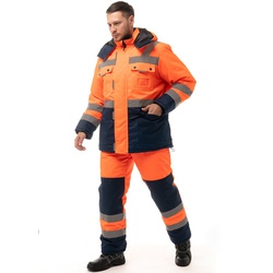 Костюм Эталон Нордик оранжевый/тёмно-синий