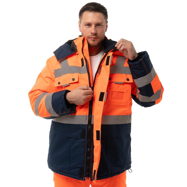 Костюм Эталон Нордик оранжевый/тёмно-синий