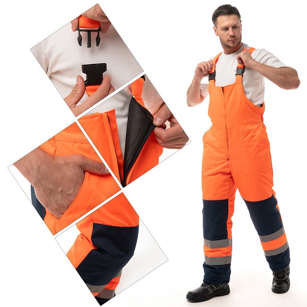 Костюм Эталон Нордик оранжевый/тёмно-синий