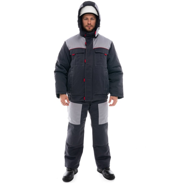 Костюм Эталон Фаворит-2 темно-серый, тк. Грета