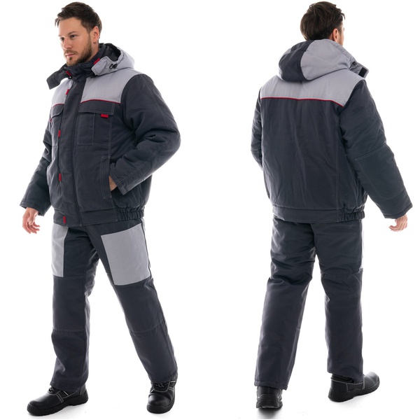 Костюм Эталон Фаворит-2 темно-серый, тк. Грета