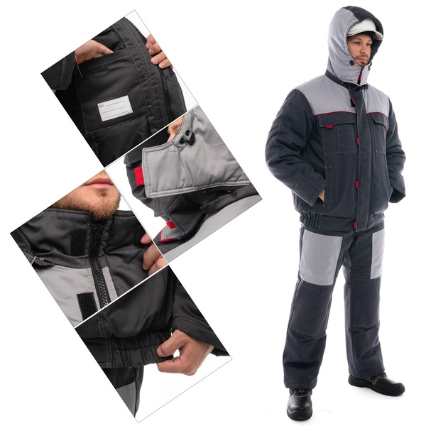 Костюм Эталон Фаворит-2 темно-серый, тк. Грета