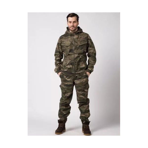 Костюм Taygerr Тактик New зеленый тигр, тк. Рип-Флис