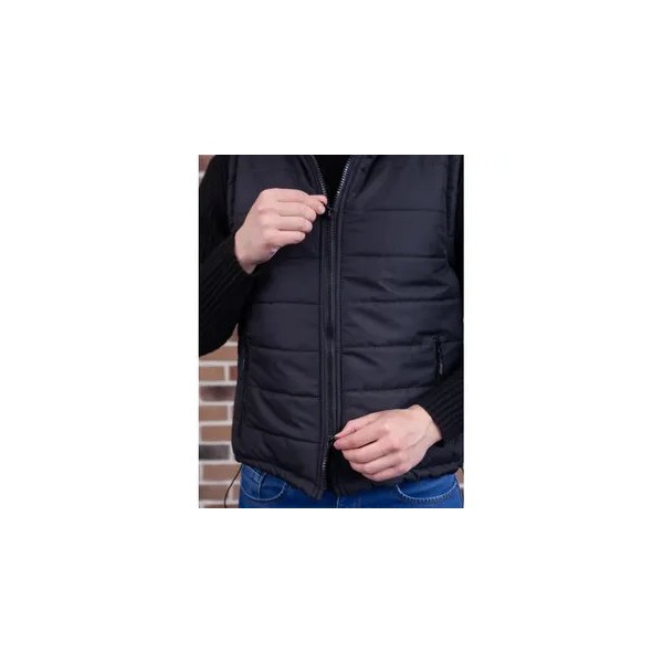 Жилет Taygerr Партизан чёрный, тк. Кошачий глаз