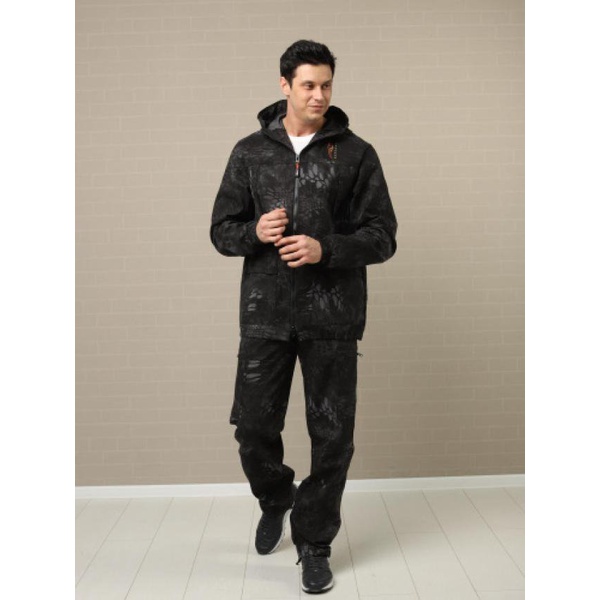 Костюм летний Taygerr Сармат черный питон, тк. Твил