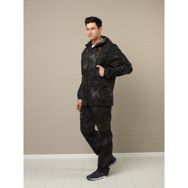 Костюм летний Taygerr Сармат черный питон, тк. Твил