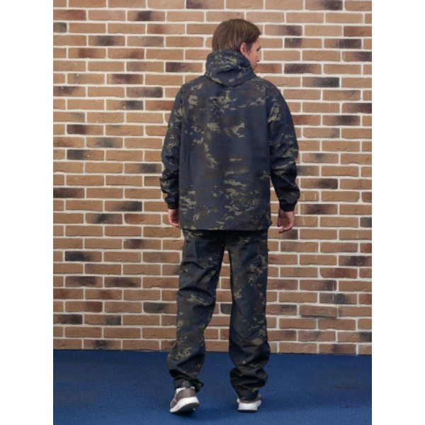 Костюм летний Taygerr Сармат черный мультикам, тк. Рип-стоп