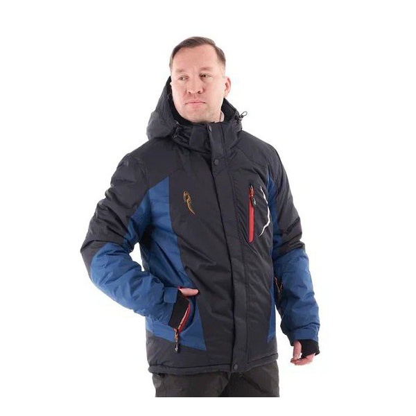 Куртка Taygerr Горнолыжная TGR 121 (-20°C) черный/синий