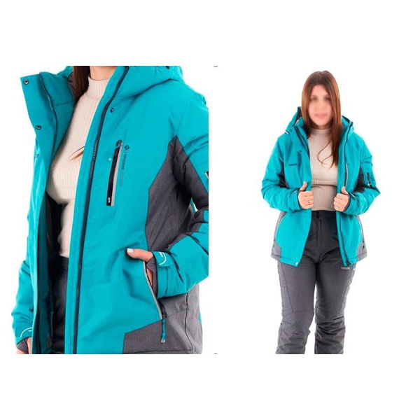 Куртка женская Taygerr Грация New TGR 2022-1 (-20°С) бирюзовый