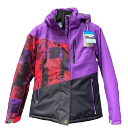 Куртка женская Taygerr Грация New TGR 2022-1 (-20°С) фиолетовый/абстракция