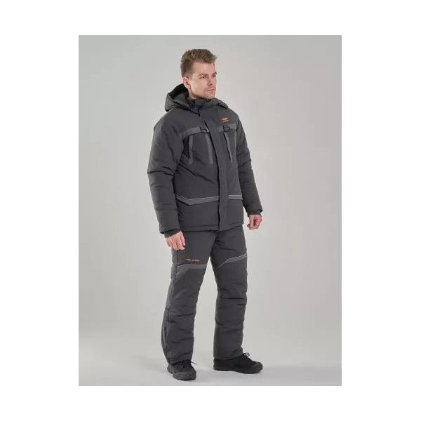 Костюм Taygerr Рыболов-2 (-45°C) графит, тк. Таслан