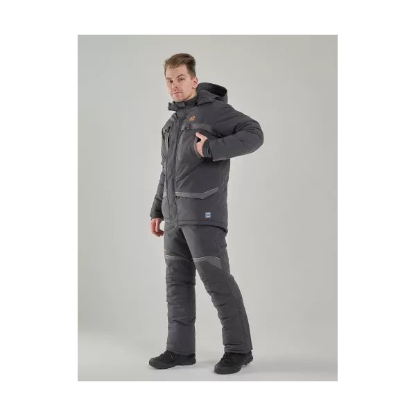 Костюм Taygerr Рыболов-2 (-45°C) графит, тк. Таслан