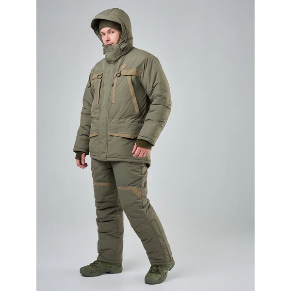 Костюм Taygerr Рыболов-2 (-45°C) хаки, тк. Финляндия