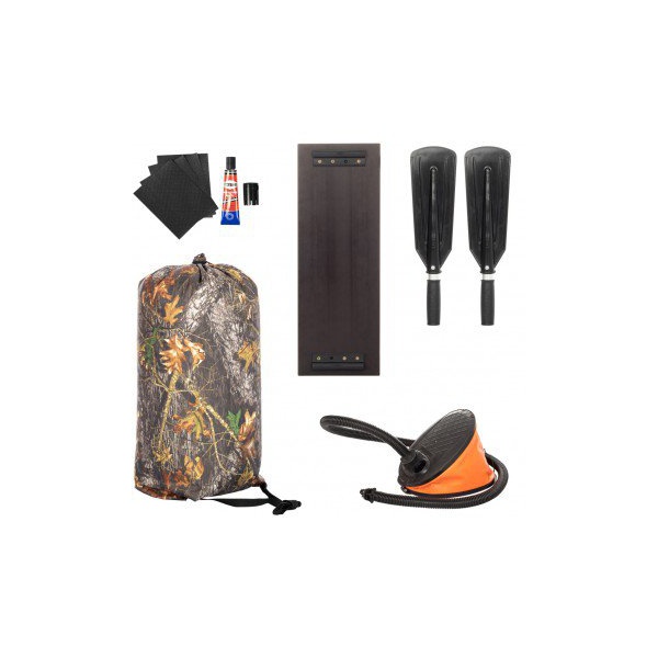 Лодка Тонар Бриз 190 с гребками серый