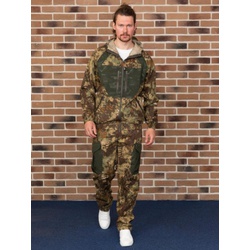 Костюм летний Taygerr Пилот зеленый питон, тк. твил
