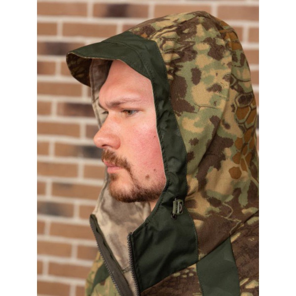 Костюм летний Taygerr Пилот зеленый питон, тк. твил