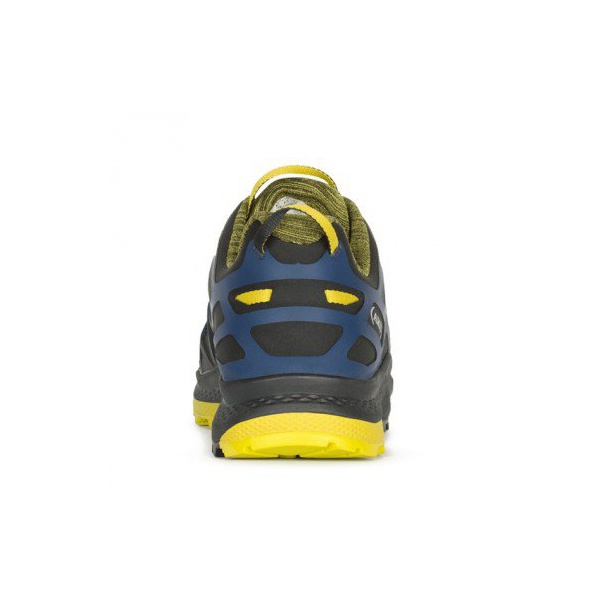 Кроссовки треккинговые AKU Rocket DFS GTX blue/mustard