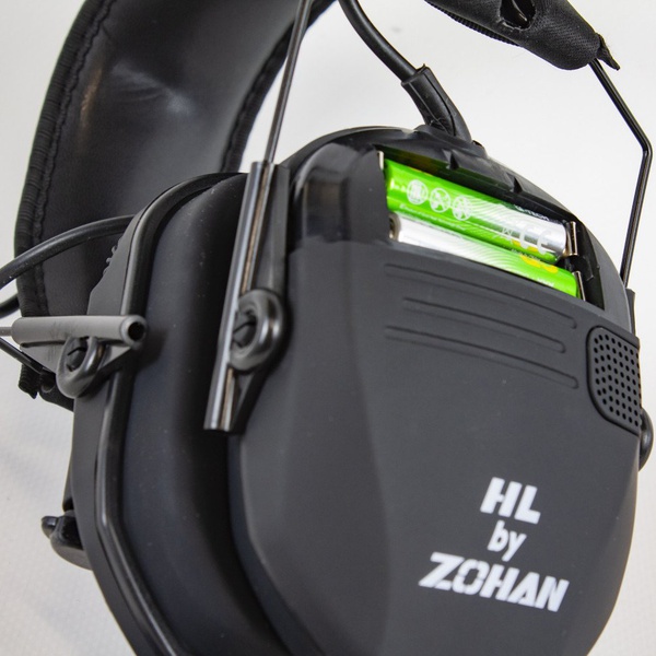 Наушники активные для стрельбы HL by Zohan EM025 Black